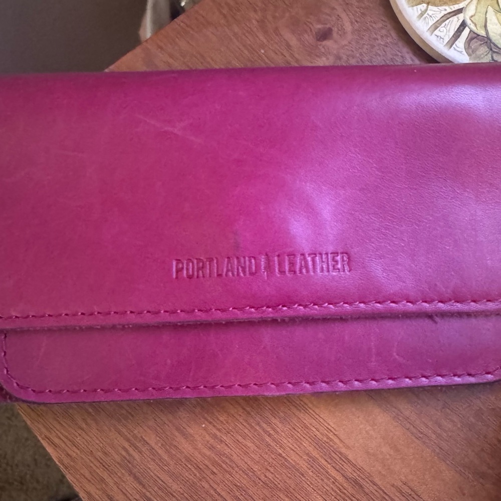 Portland Leather Goods Lily Wristlet Wallet
